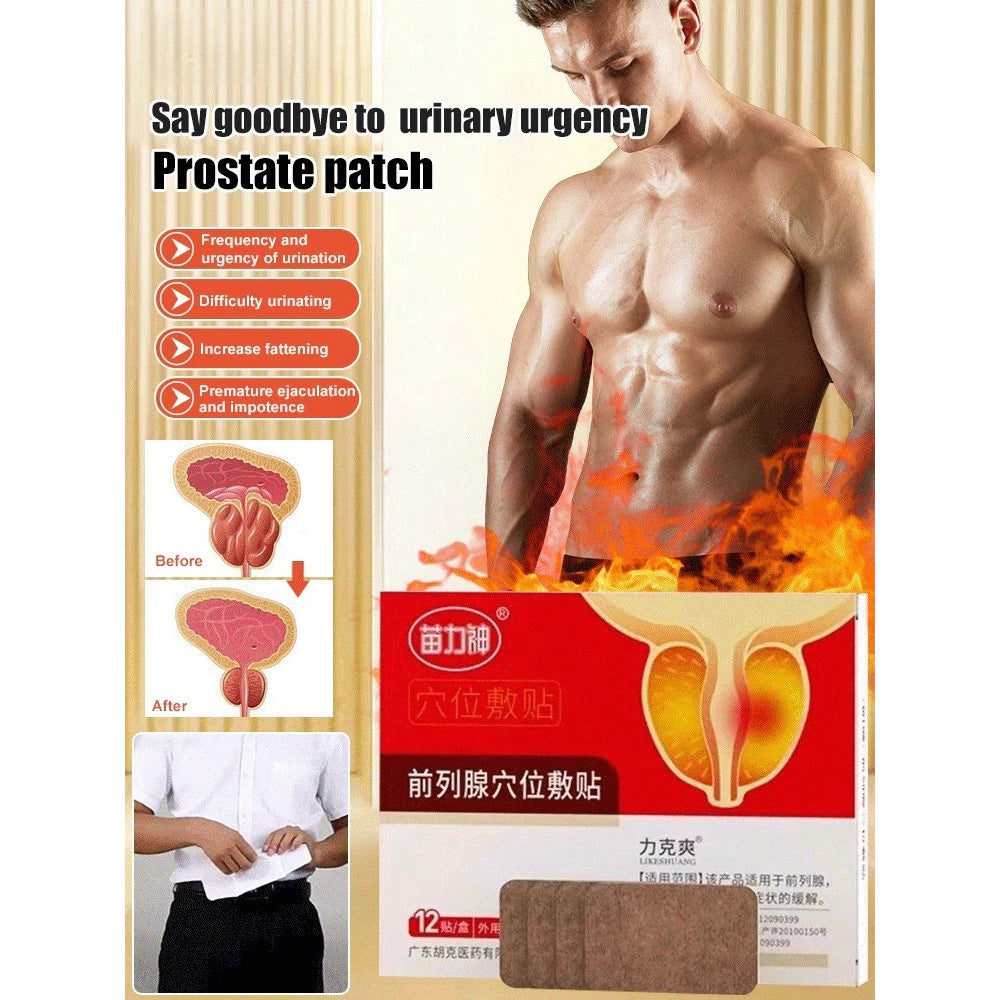 Prostate patch - Enhancing men's physiology