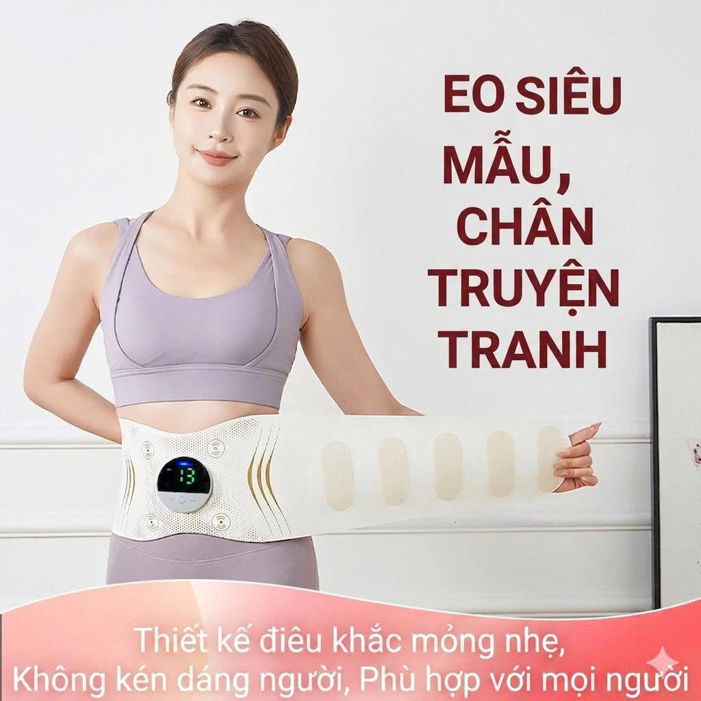 New-Generation Japanese EMS Waist-Slimming Massage Belt