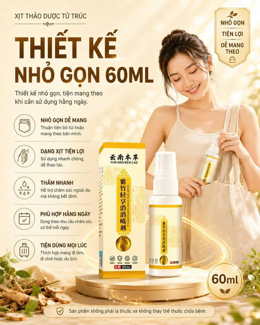 Natural Herbal Spray 60ml - YUN NAN