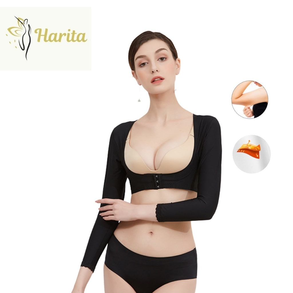 AL7 - Harita Premium Arm Shaping and Back Slimming Garment - Export Quality to Japan