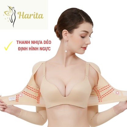 AL7 - Harita Premium Arm Shaping and Back Slimming Garment - Export Quality to Japan