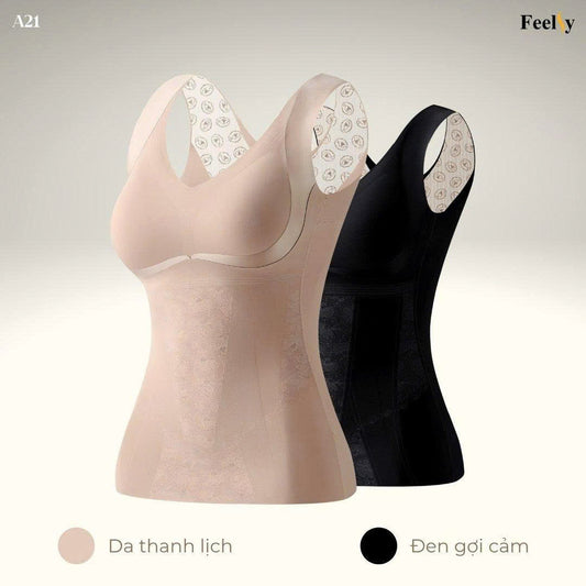 A10 -A perfect combination of bra + shaping top + thermal layer