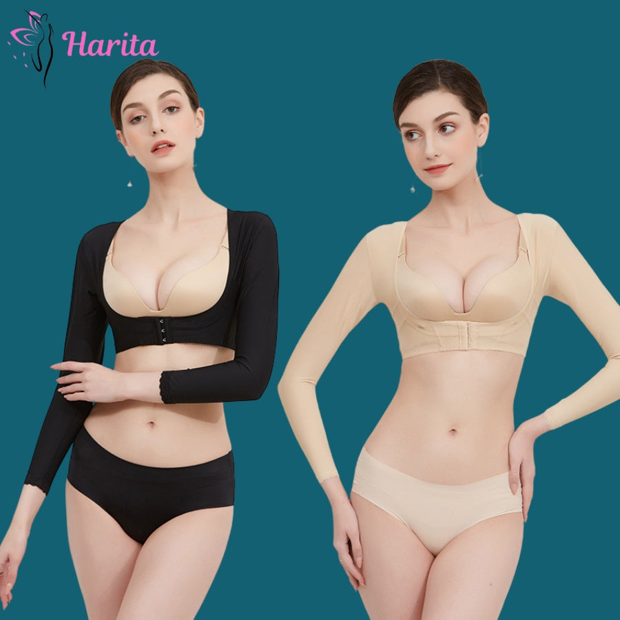 AL7 - Harita Premium Arm Shaping and Back Slimming Garment - Export Quality to Japan