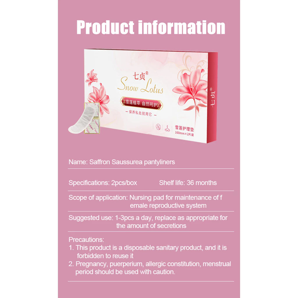 Snow Lotus feminine hygiene patch