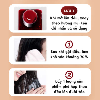 U'Rose Hair Mask: Reduces Dryness and Frizz