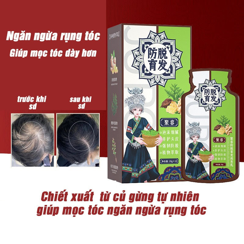 Anti-Hair Loss and Hair Growth Stimulating Shampoo - Sp Ginger