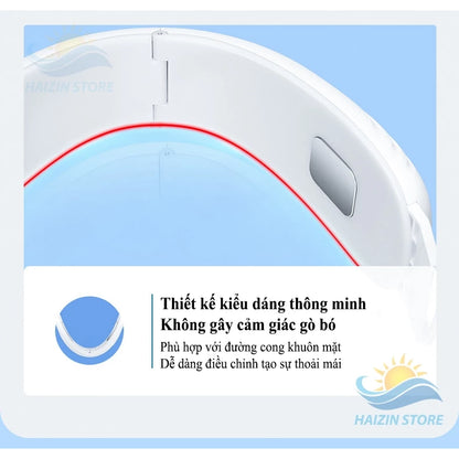HAIZIN massage machine eliminates double chin, creates V-line chin, and tightens facial skin with 6 modes.