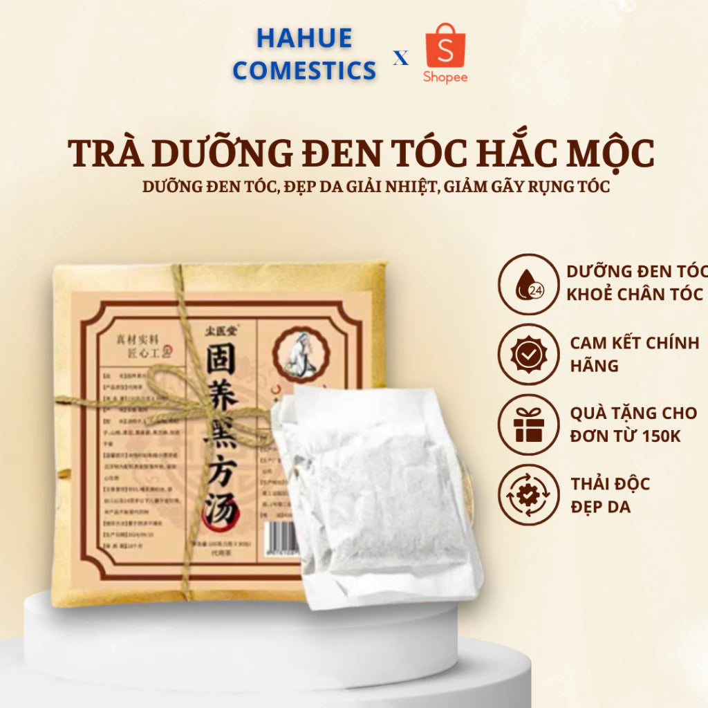 Black Wood Hair Nourishing Tea - Black Wood Tea for black hair, beautiful skin, cooling down, reducing hair breakage, anti-aging