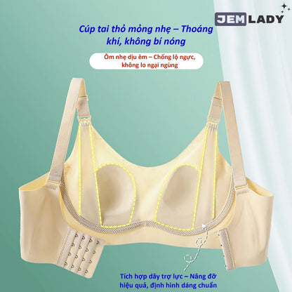 AL20 - Women's Lace Bra Sexy and Alluring Wireless