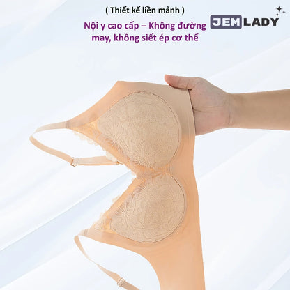 AL20 - Women's Lace Bra Sexy and Alluring Wireless