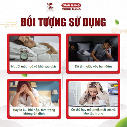 Tam An Tea by Dr. Tran Hoang Hai helps reduce insomnia, restless sleep, and fatigue.