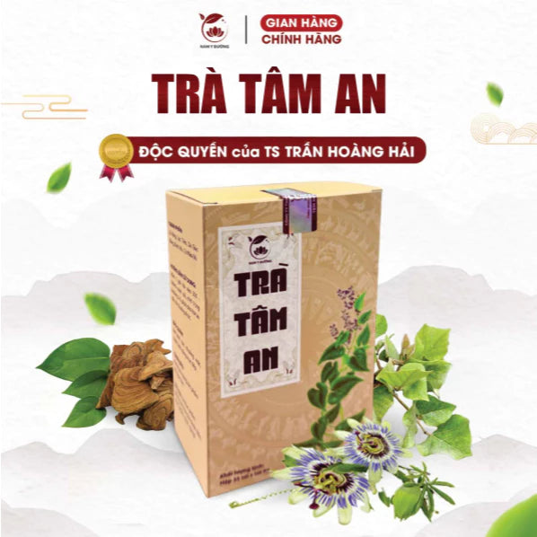 Tam An Tea by Dr. Tran Hoang Hai helps reduce insomnia, restless sleep, and fatigue.