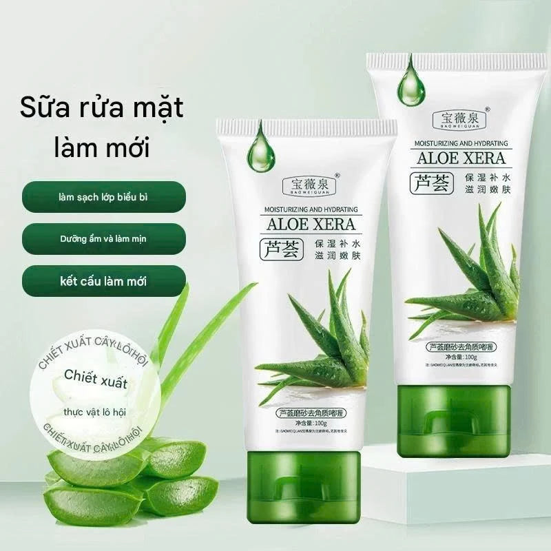 Aloe Xera Gel Exfoliating Aloe Vera Shrinks Pores