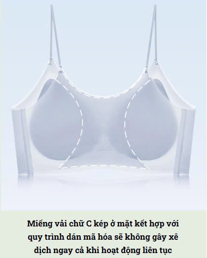 AL23 - Women's wireless bra, invisible, ultra-thin, breathable, ice silk material, push-up