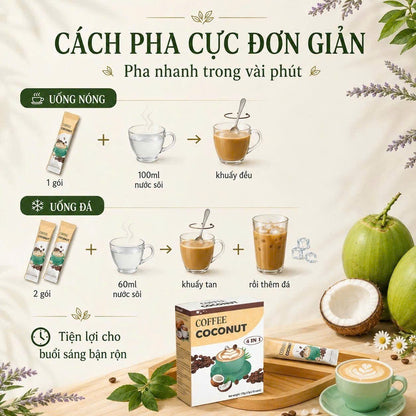COCONUT COFFEE– SUPPORTS FAT BURNING & WEIGHT MANAGEMENT